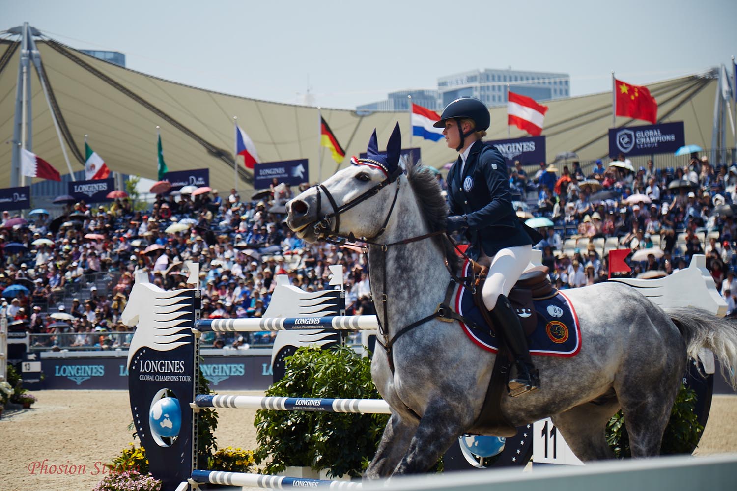 Phosion带你邂逅你的男神女神上海浪琴环球马术冠军赛