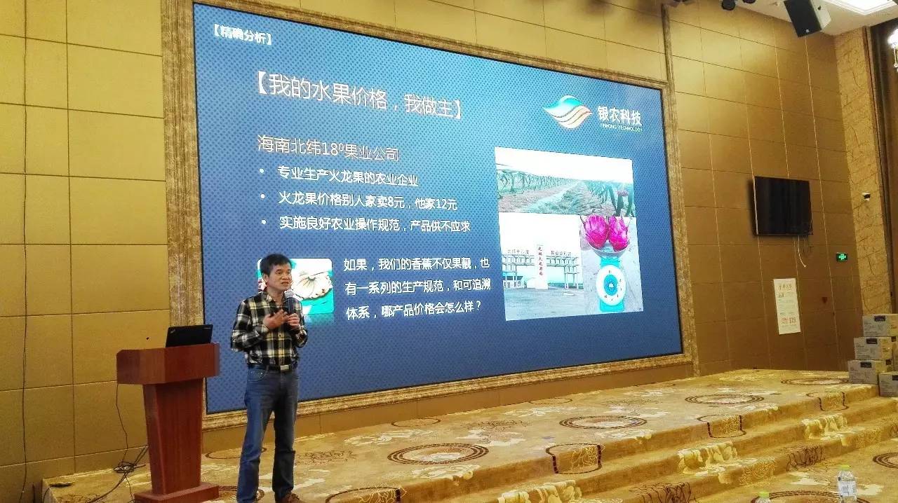 从产业的高度关注作物，关注香蕉，银农科技就这么做了