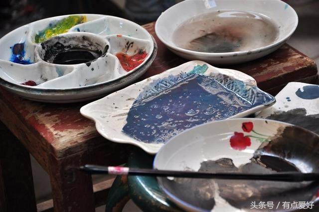 曾刚彩墨山水画丛树的画法教程,曾刚彩墨山水画技法云的画法