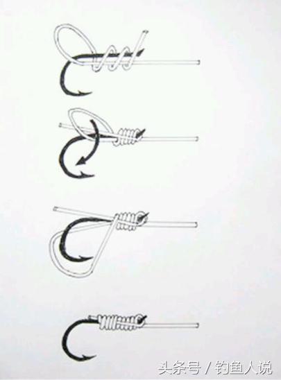 钓鱼人大部分不会绑鱼钩,13种绑鱼钩方法