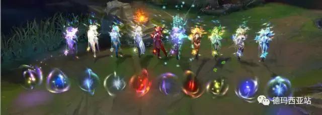 lol一个系列的五个皮肤,lol最值得收藏的十款皮肤