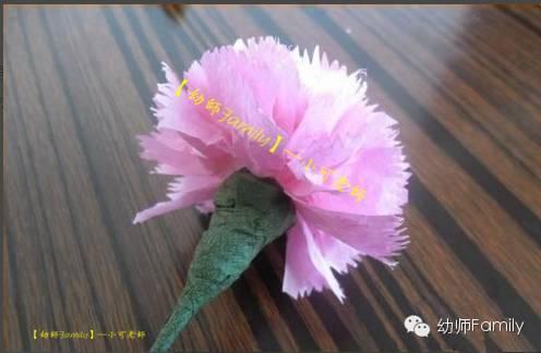 母亲节礼物手工康乃馨用卫生纸折,母亲节的康乃馨怎么做视频