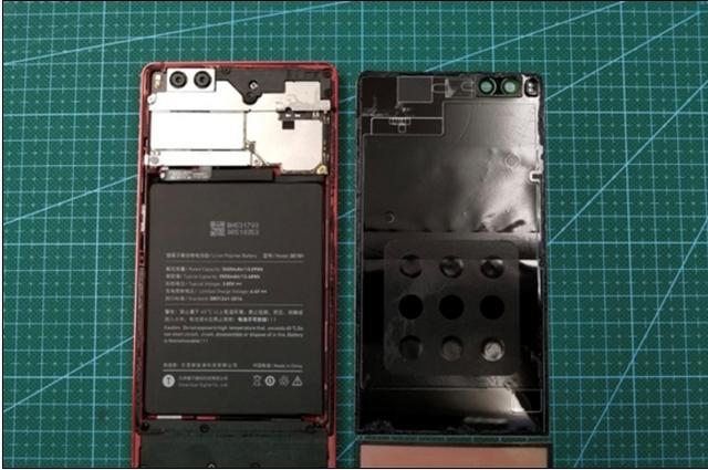 锤子坚果pro拆解图,锤子坚果pro手机拆解