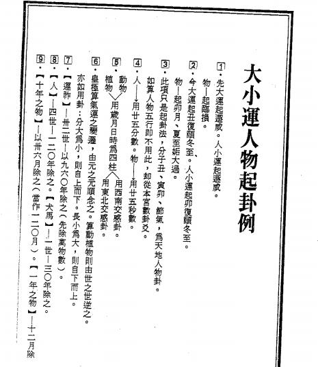 流入国内的台湾秘本，康节数残卷