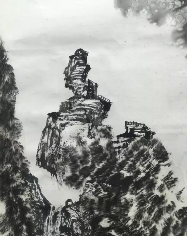 曾刚彩墨山水画教学视频,曾刚彩墨山水画画法技巧顺口溜