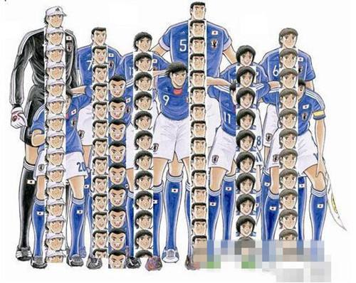 日本足球小将舞台剧,日本足球小将人物展