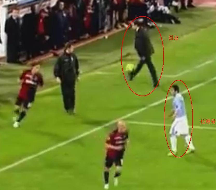 阿莱格里和拉维奇相遇,拉维奇爆射阿莱格里