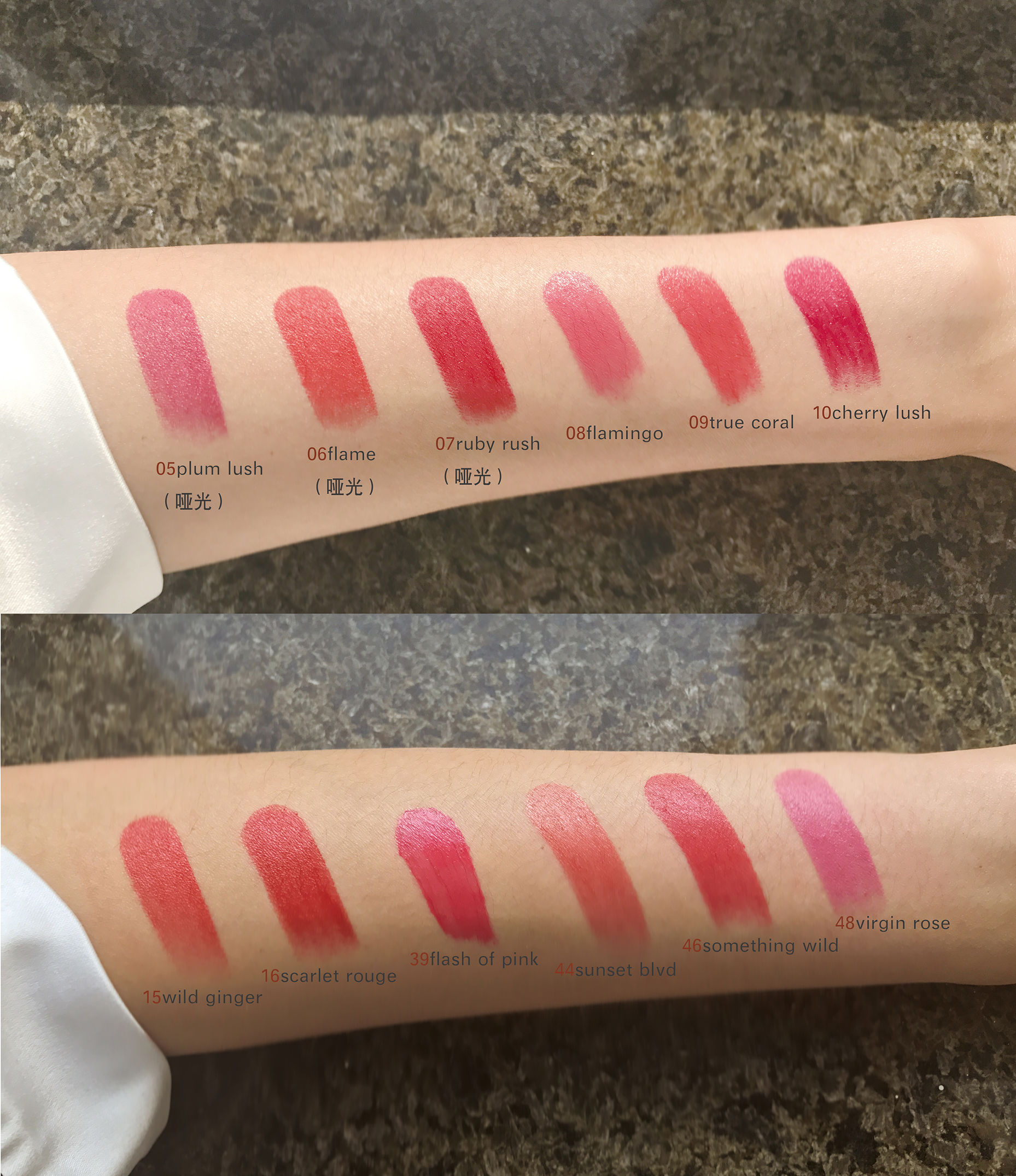 tf黑管口红08滋润款试色,tf510黑管口红试色