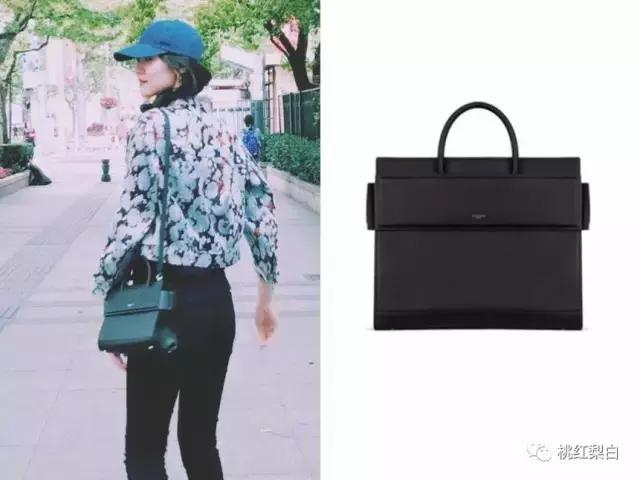 刘雯背的水桶包,刘雯旅行背的包