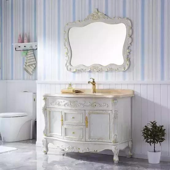 浴柜小户型欧式,卫浴欧式风格浴室柜效果图