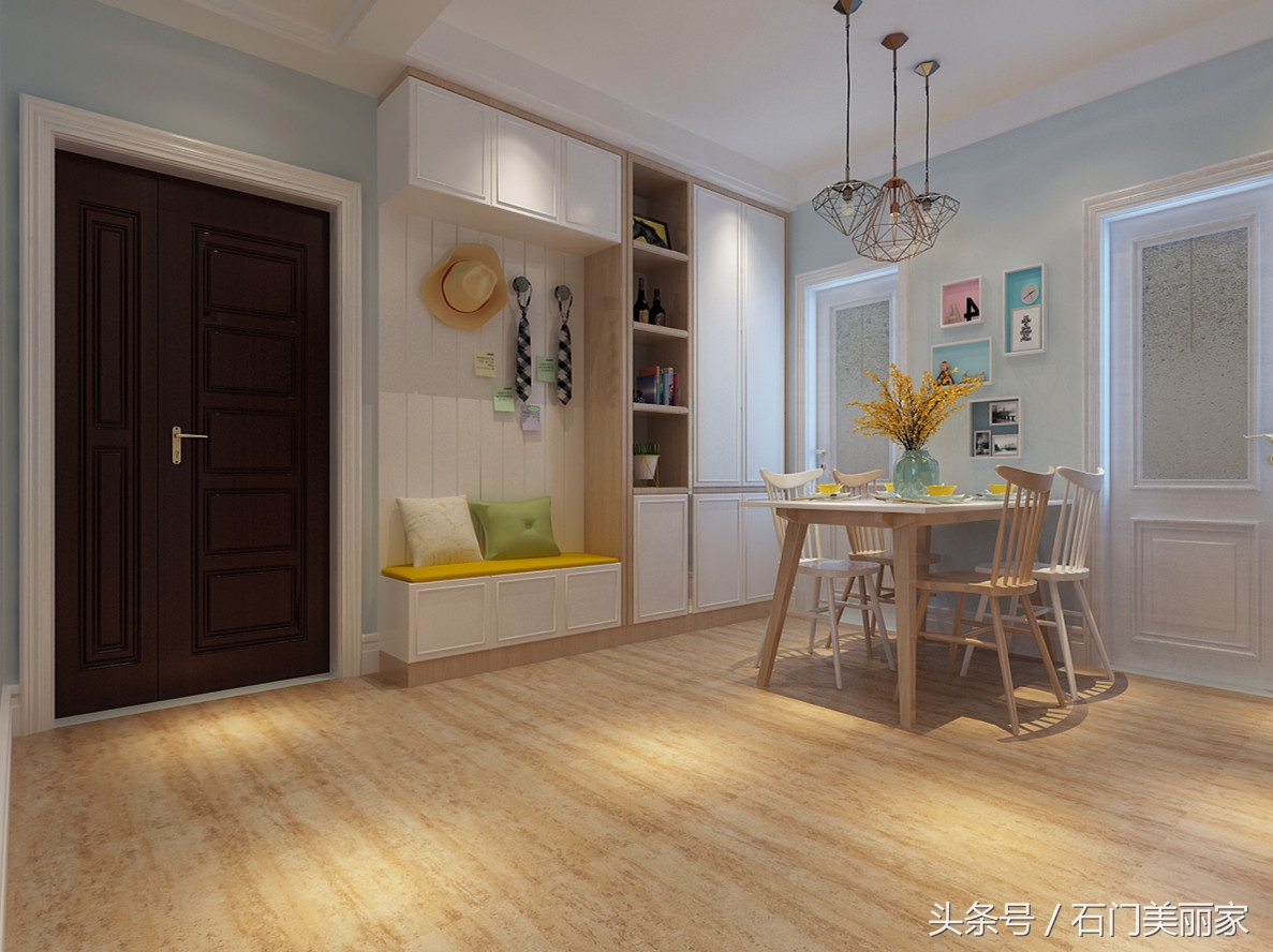 天海誉天下两室装修,天海誉天下二室户型