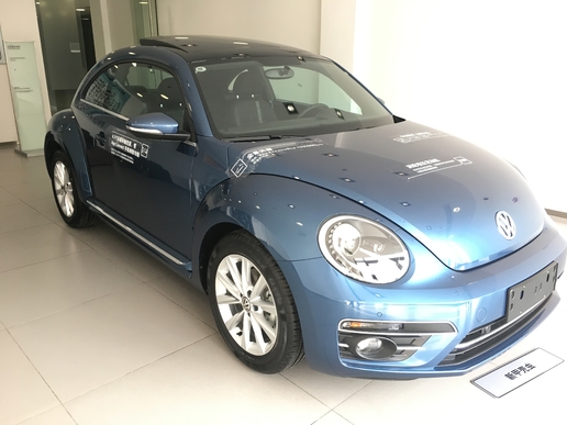 新到17年大众甲壳虫,14年大众甲壳虫白色驾驶感受