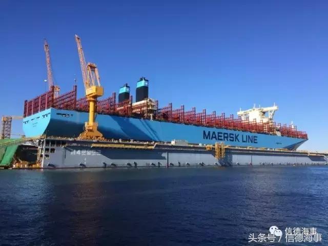 世界上最大的集装箱船的视频,世界最大的集装箱船