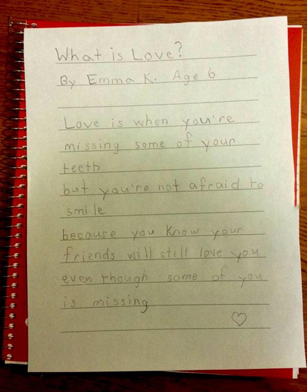 14张小孩写的超真诚情人节卡片，实在不知道是该感动还是该报警