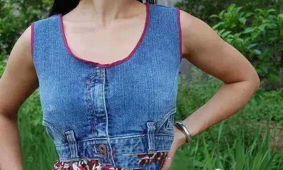 旧牛仔裤改造双肩包大全,旧牛仔裤改造手工制作大全