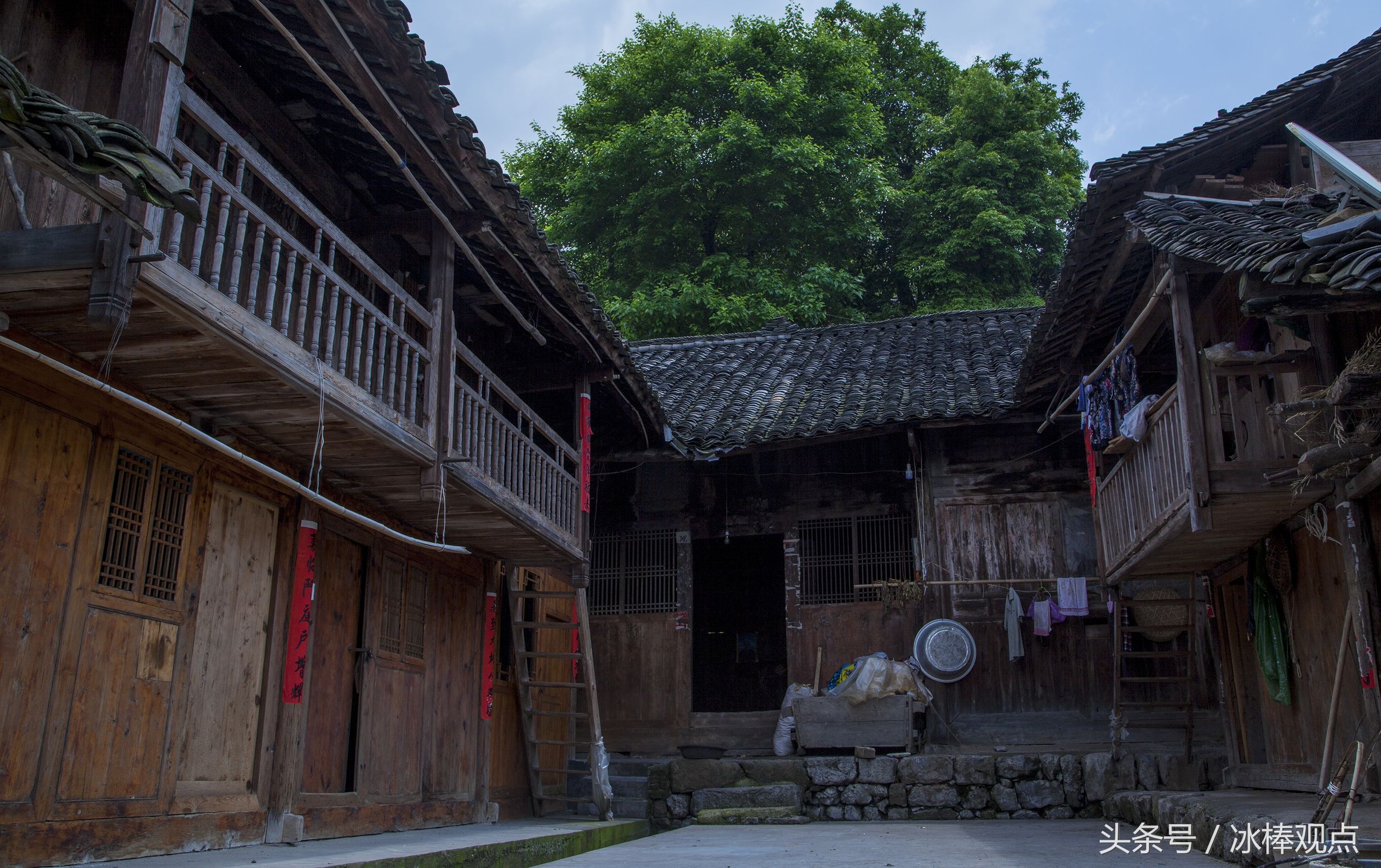 藏在贵州大山深处的惊艳之美,隐藏在贵州大山里的古寨