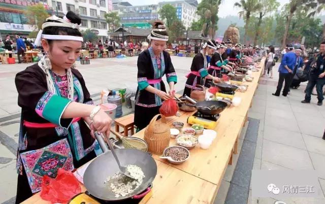 “婄更”打油茶！26号在三江的多耶广场让你大饱口福眼福！