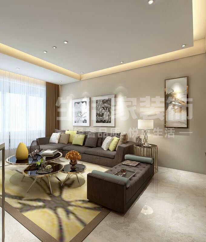 博欣盛世装修实景图,昆明博欣盛世120平