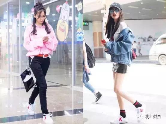 景甜跑男穿什么鞋,angelababy的香奈儿鞋子