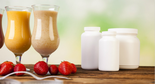 健身减肥代餐奶昔,健身代餐粉饱腹感
