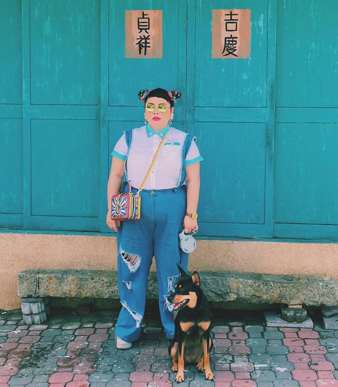 体重200斤的她,竟是日本最火的时髦女王!