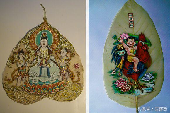 叶中有画画中有叶沉寂了千年的叶脉画岂止是鬼斧神工