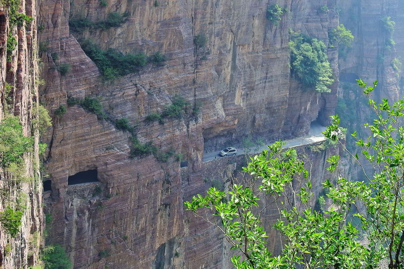 河南郭亮村的挂壁公路,河南挂壁公路郭亮村
