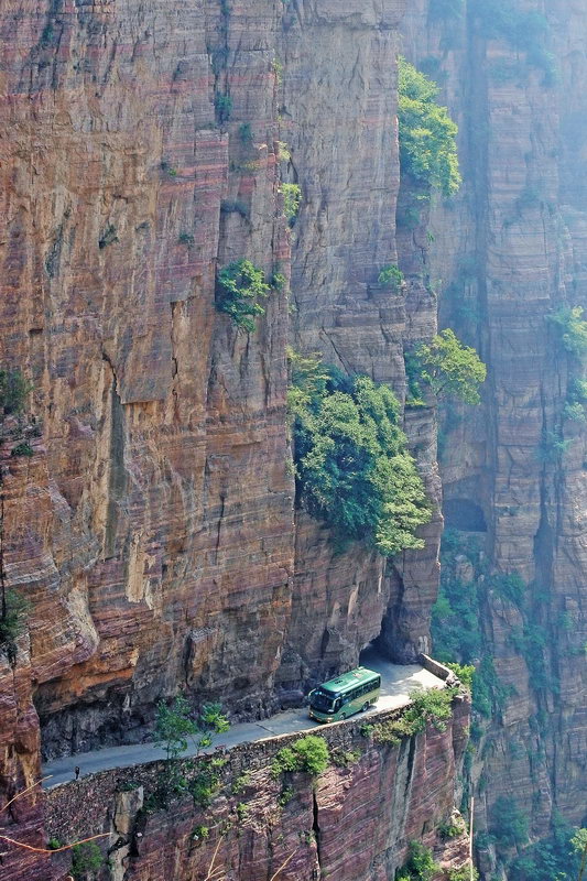河南郭亮村的挂壁公路,河南挂壁公路郭亮村