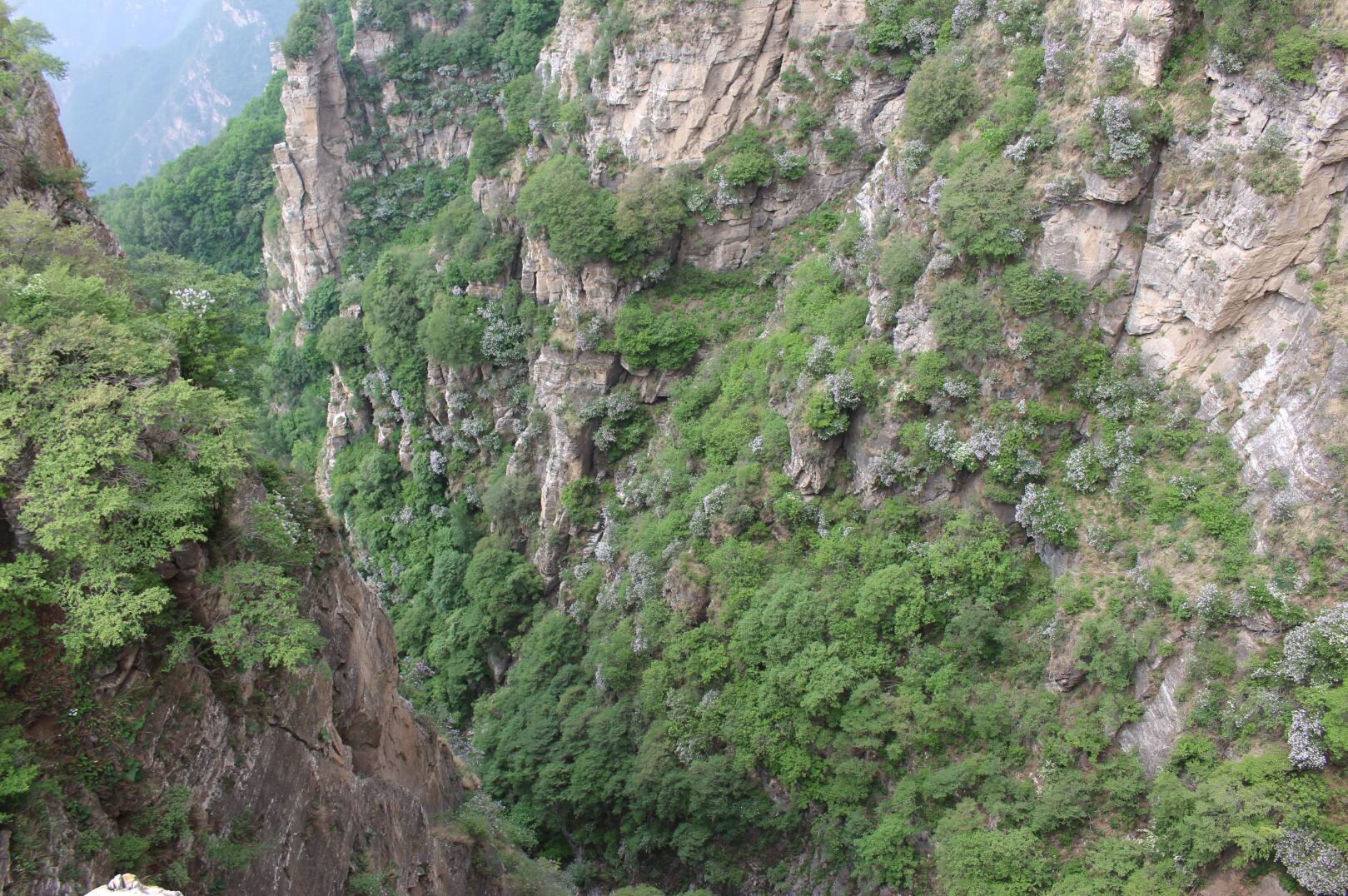 白石山十瀑潭石林峡四日游,白石山风景区自驾游攻略图