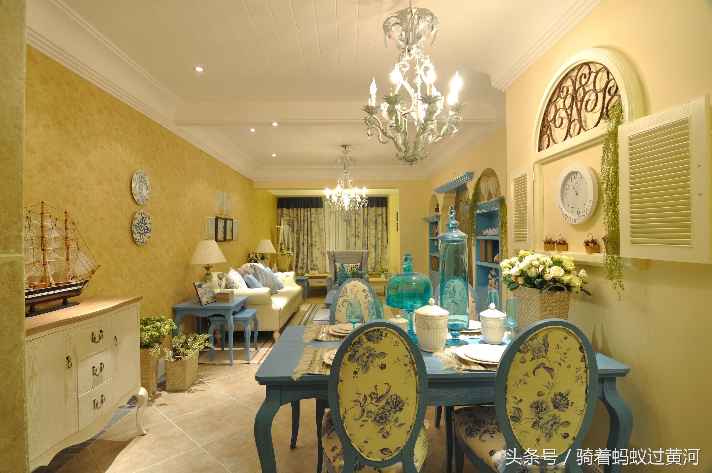 主播柠檬瑜——的柠檬公寓,如此地中海