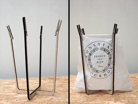 巧妙设计垃圾桶,切石垃圾桶