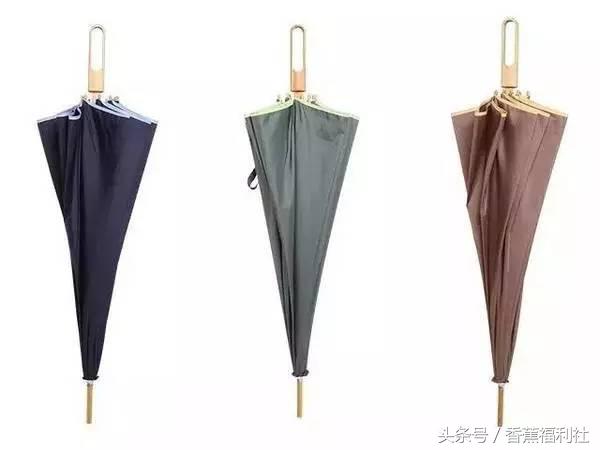 连雨伞都如此有身段,下雨天不带它们出门都说不过去!