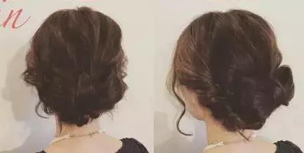 麻花辫公主盘发图片,小蝴蝶结发型盘发