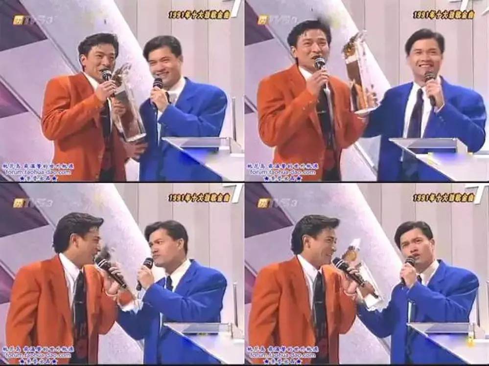 不老男神费玉清吕良伟,吕良伟刘德华合影