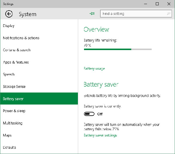 windows10电池寿命保护,windows10电池剩余时长准吗