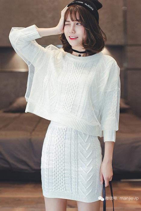 今年最爆款毛衣裙慵懒风 (真的是美得惊艳而且修身的毛衣裙)