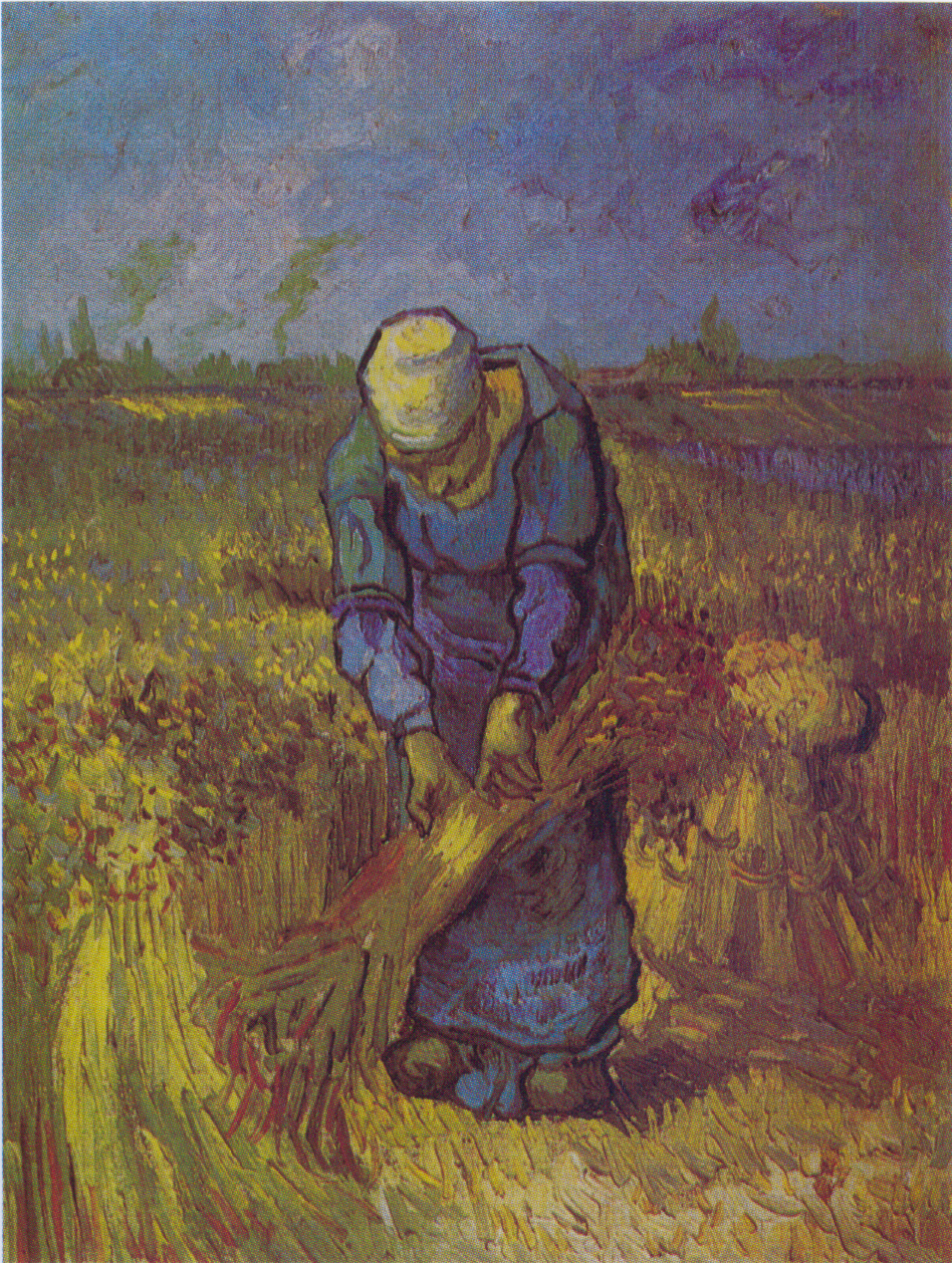 梵高圣玛丽海景,梵高圣玛丽海景画中人