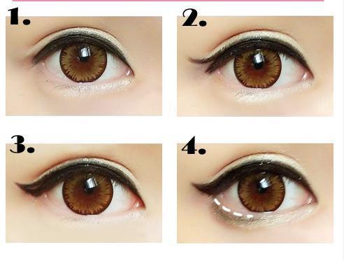 手残快速画眼线,画眼线不残的办法