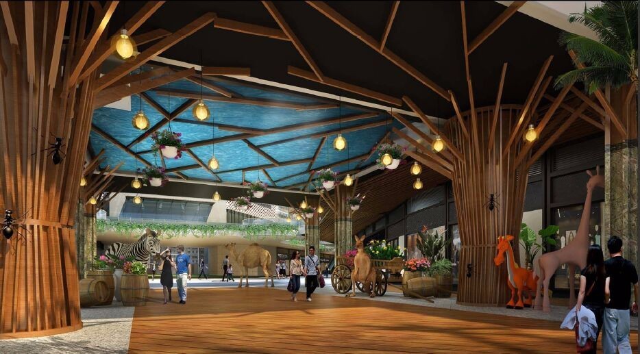 城南商场在建,城南本来要开发的商场