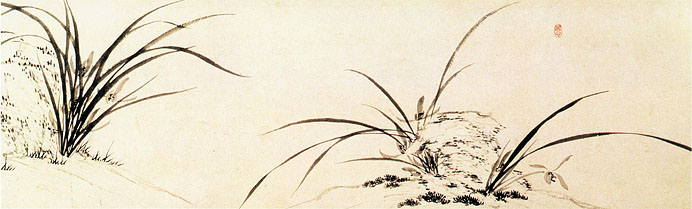 有关梅兰竹菊的中国国画作品,国画梅兰竹菊