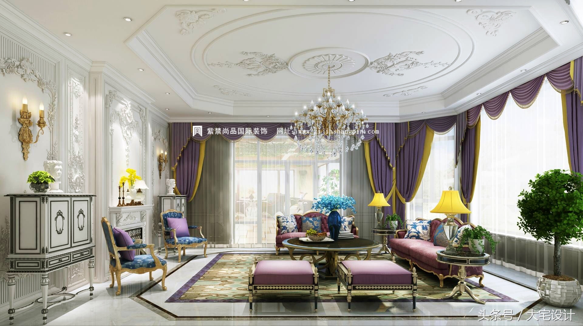 昌平保利垄上法式风格案例