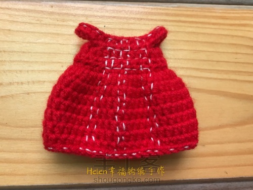 helen老师教学,新手一步一步学钩针编娃娃教程