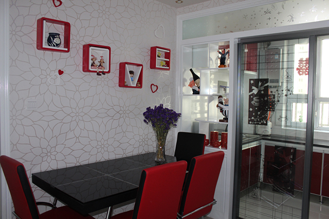 有十字绣如何装饰婚房,十字绣房子客厅装饰