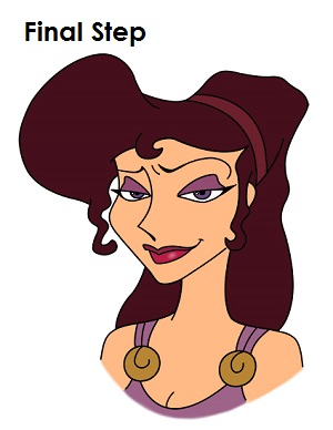 下面的学习如何绘制麦格沃尔特·迪士尼Hercules