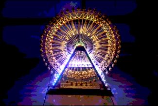 竹签摩天轮手工制作大全图解教程,怎么用竹签和纸做一个摩天轮