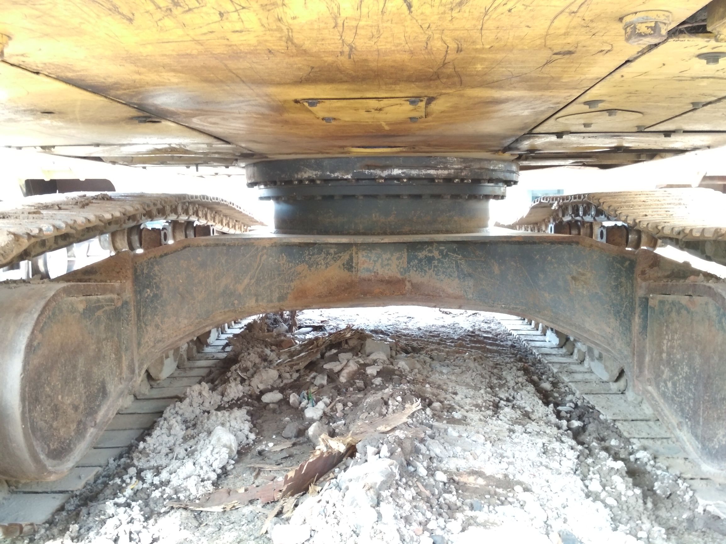 二手挖掘机分析,二手小松110挖掘机