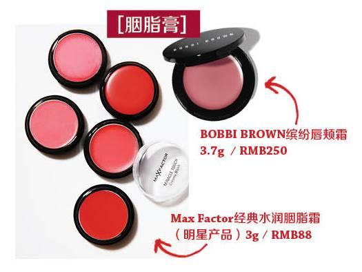 从土得掉渣到出人头地,现在最流行的腮红