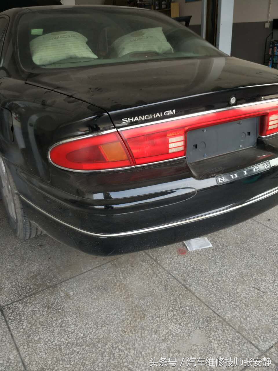 05年别克老君威漏电维修,别克君威车身模块漏电