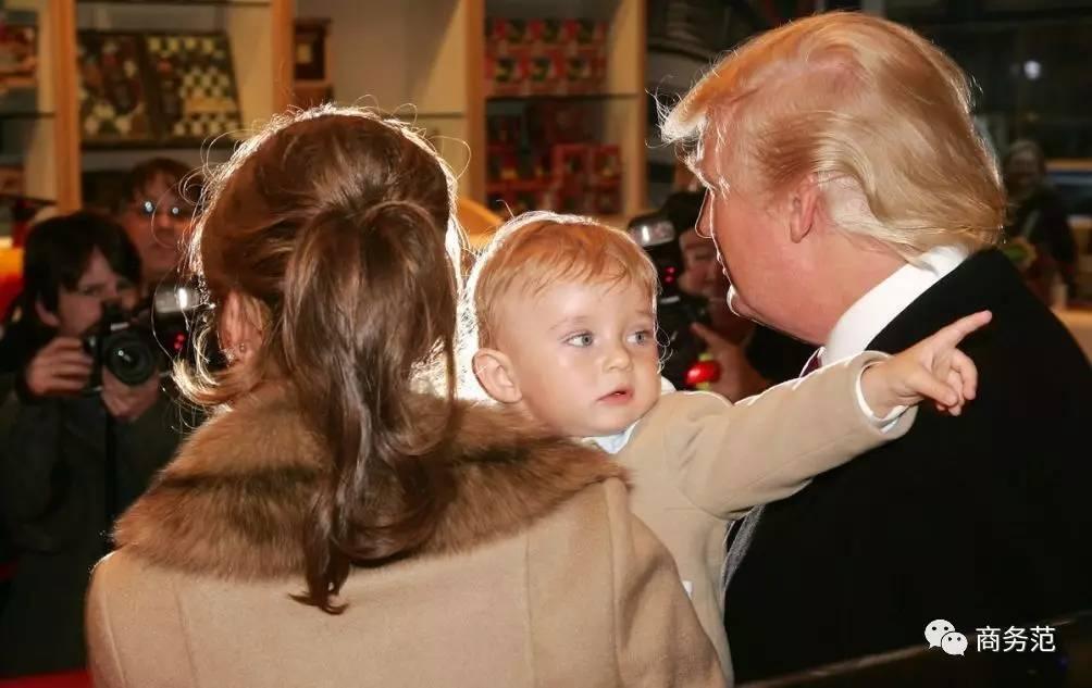 川普小儿子最新视频,川普12岁儿子