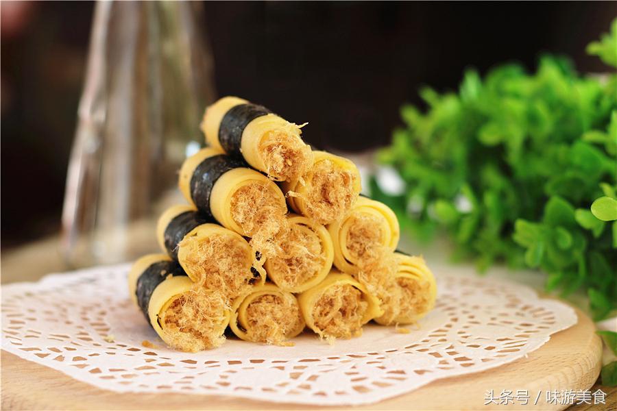 大厨教你做美味快来围观,原锅怎么做鸡蛋卷